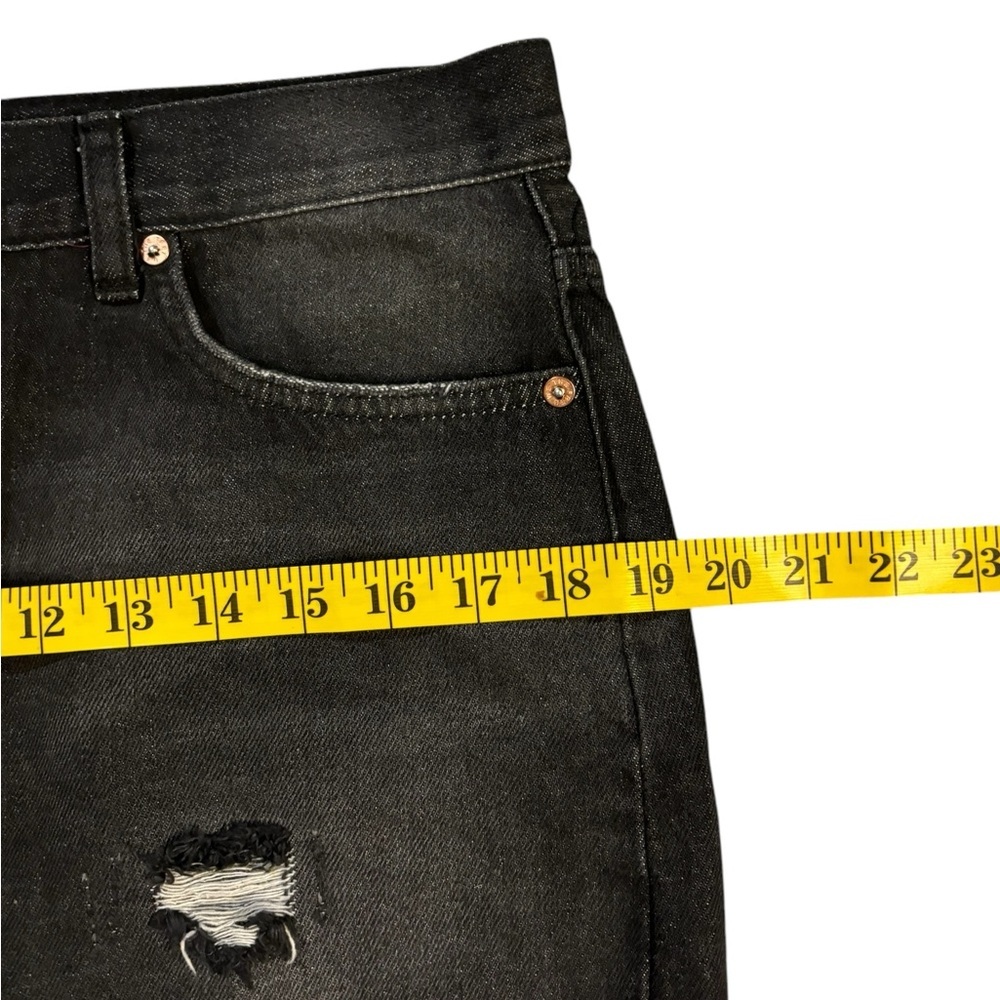 We The Free Distressed Denim Miniskirt Black Size 29‎ - Picture 10 of 11